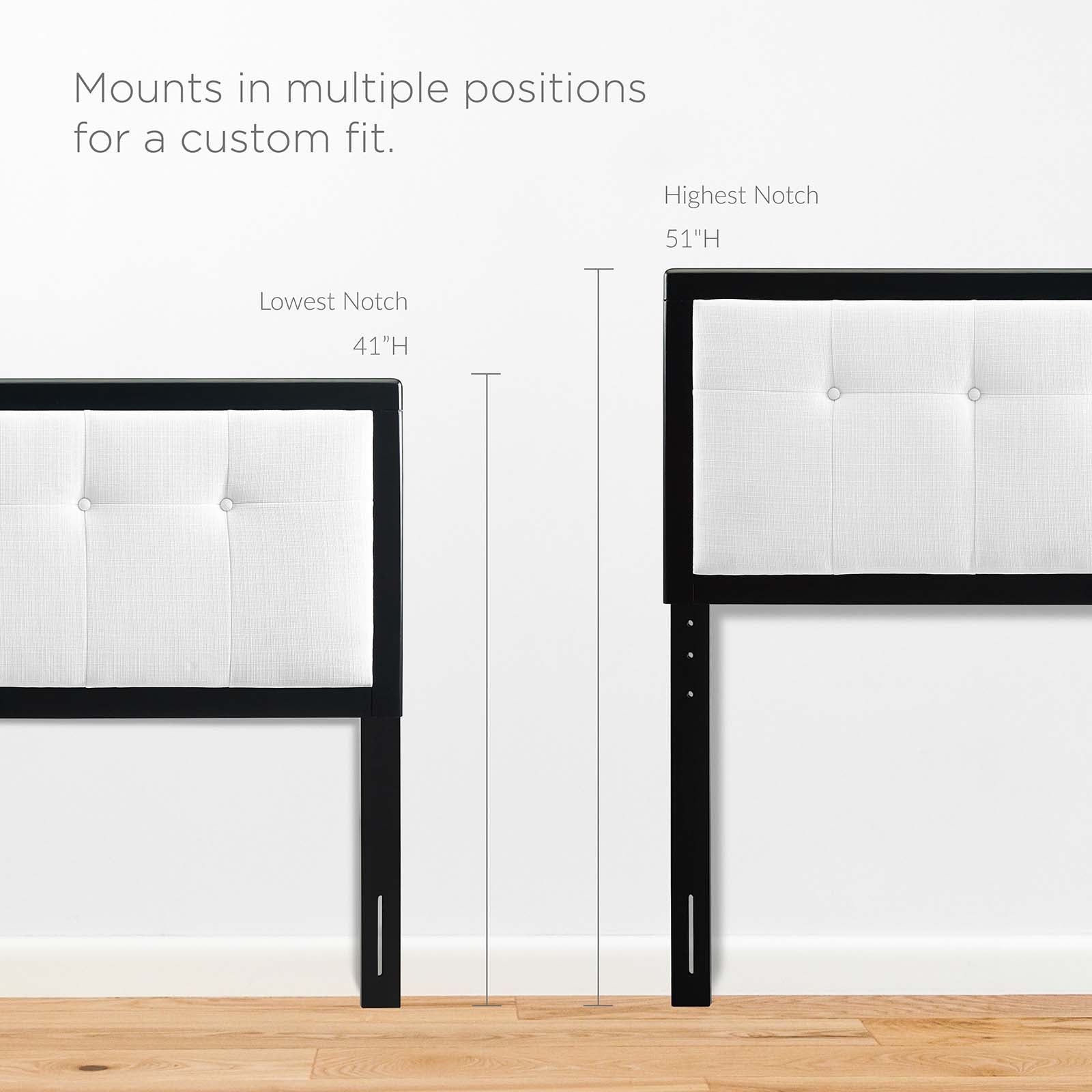 Willow Wood Full Platform Bed With Angular Frame by Modway