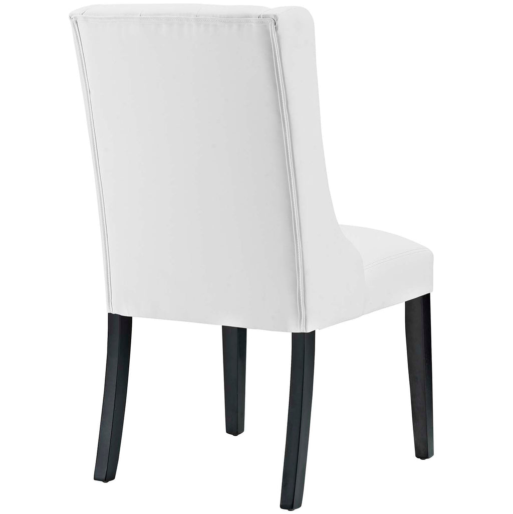 Baronet Button Tufted Vegan Leather Dining Chair by Modway
