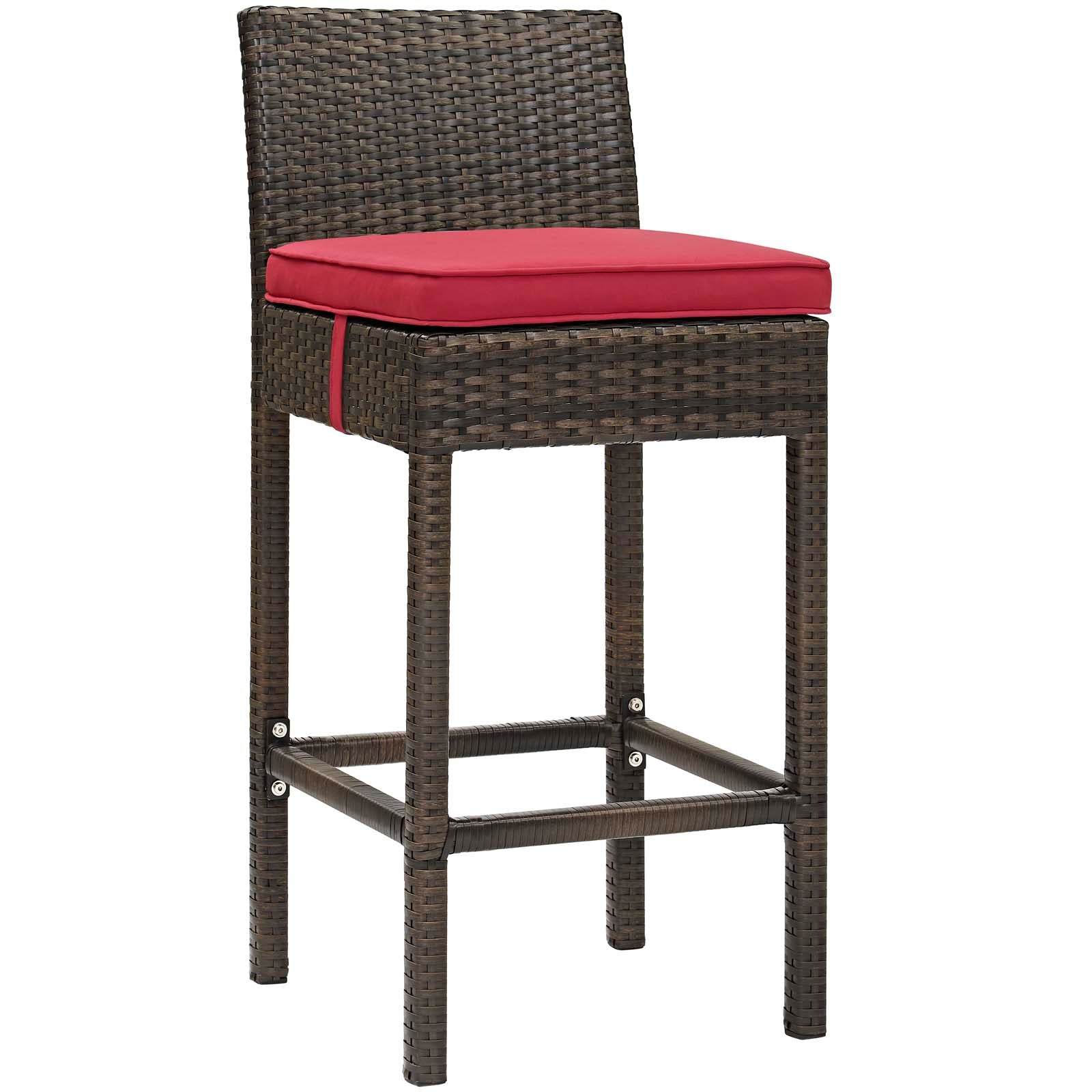 Conduit Bar Stool Outdoor Patio Set of 4
