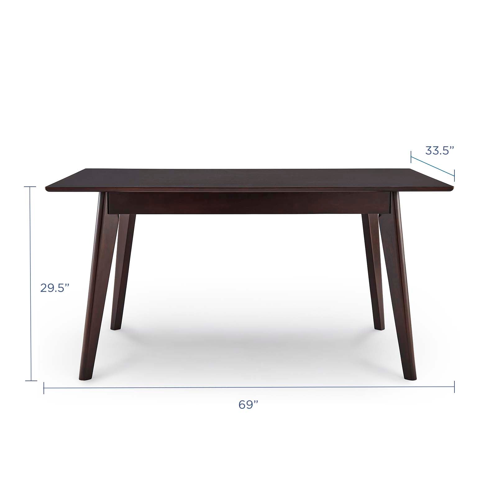Oracle 69" Rectangle Dining Table by Modway