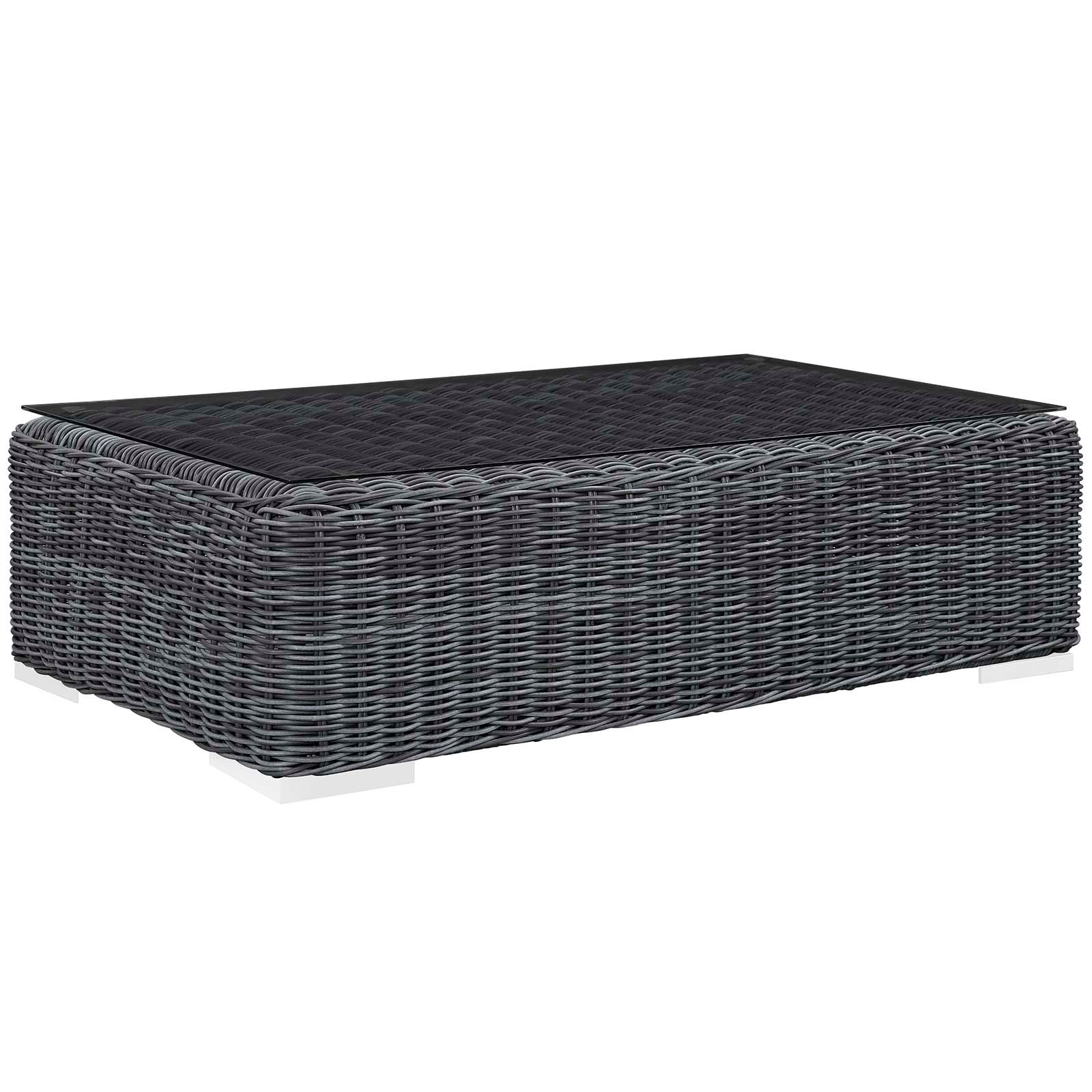 Summon 5 Piece Outdoor Patio Sunbrella¨ Sectional Set by Modway