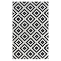 Alika Abstract Diamond Trellis 5x8 Area Rug by Modway