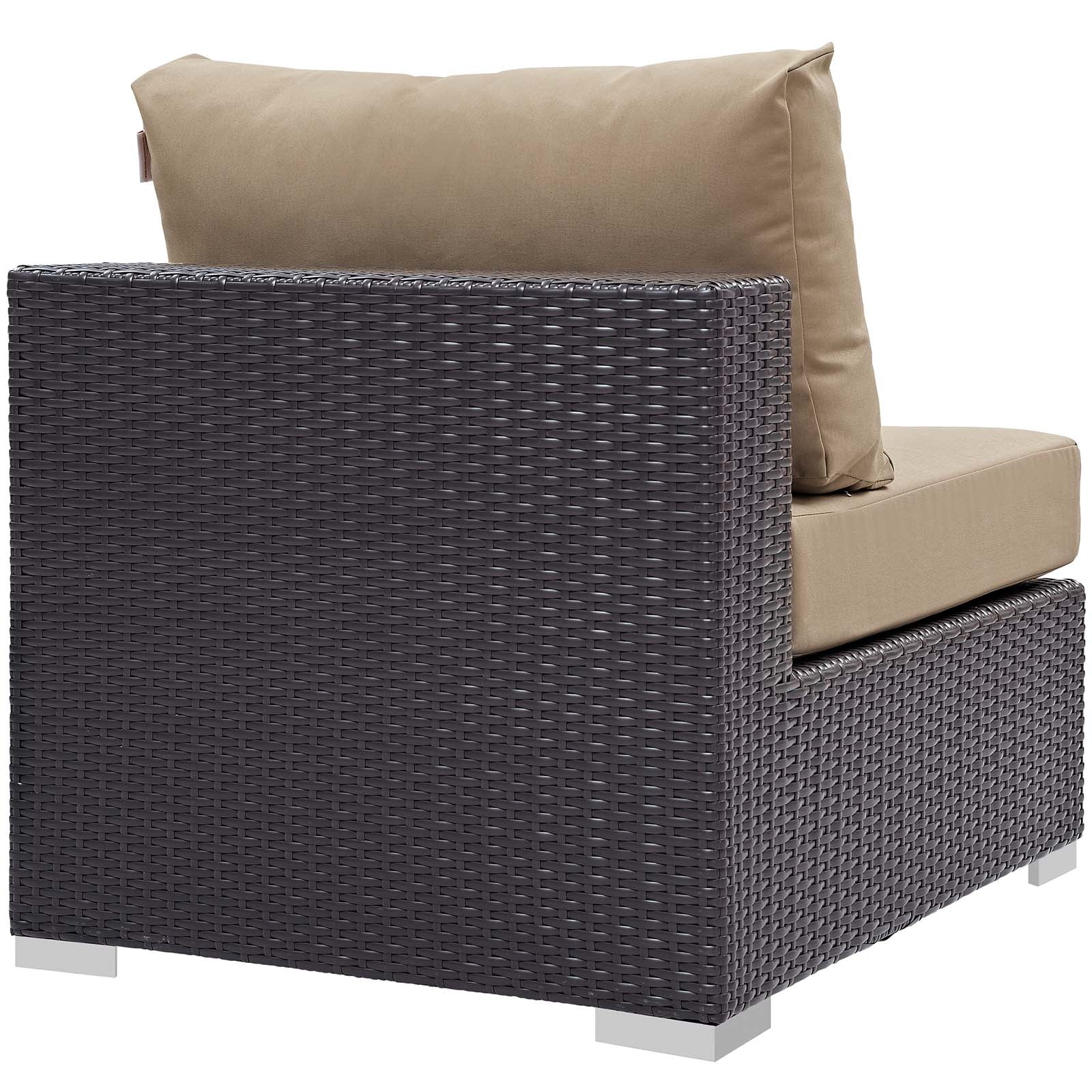 Convene 5 Piece Set Outdoor Patio with Fire Pit by Modway