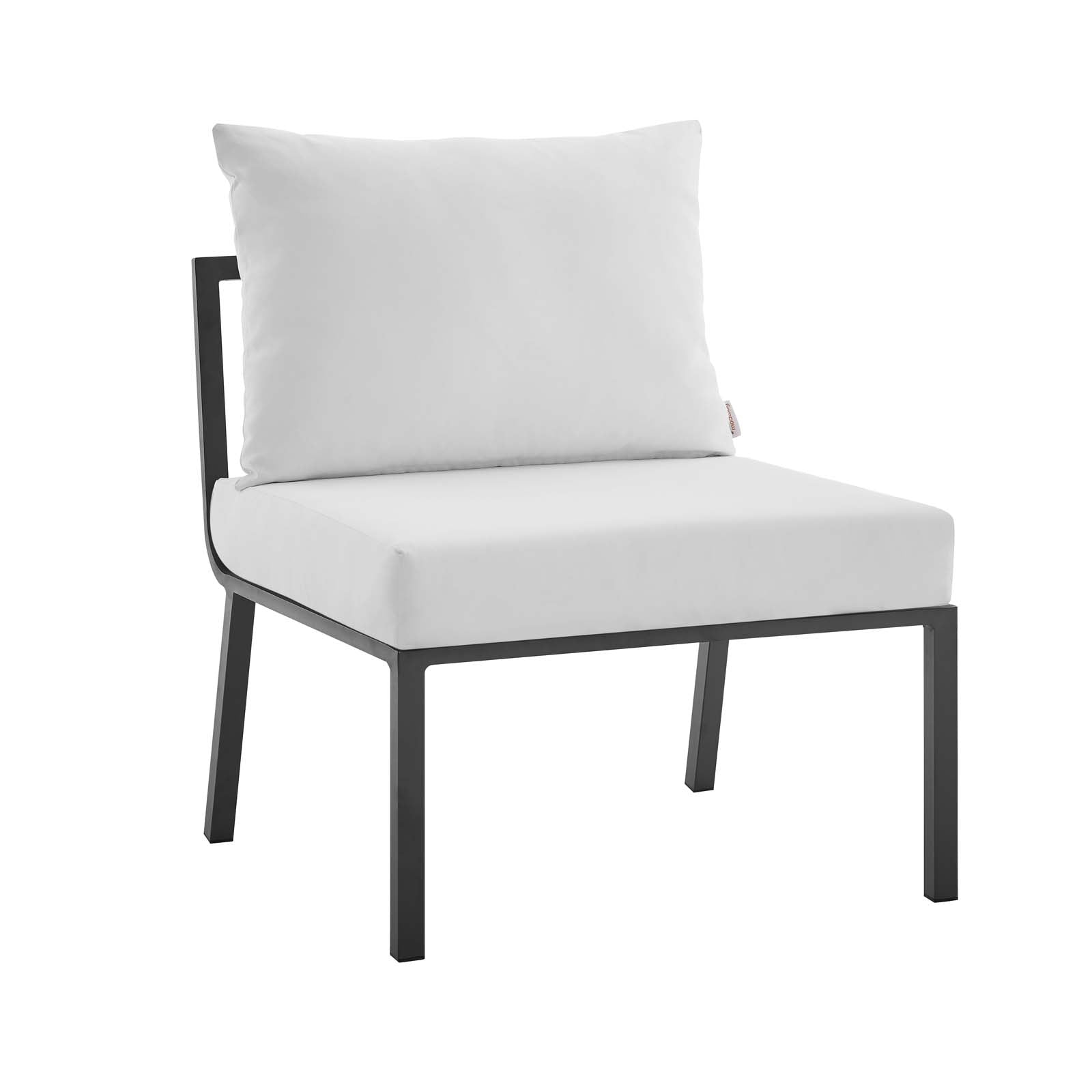 Riverside 5 Piece Outdoor Patio Aluminum Sectional by Modway