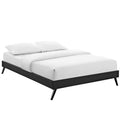 Loryn Vinyl Full Bed Frame with Round Splayed Legs by Modway