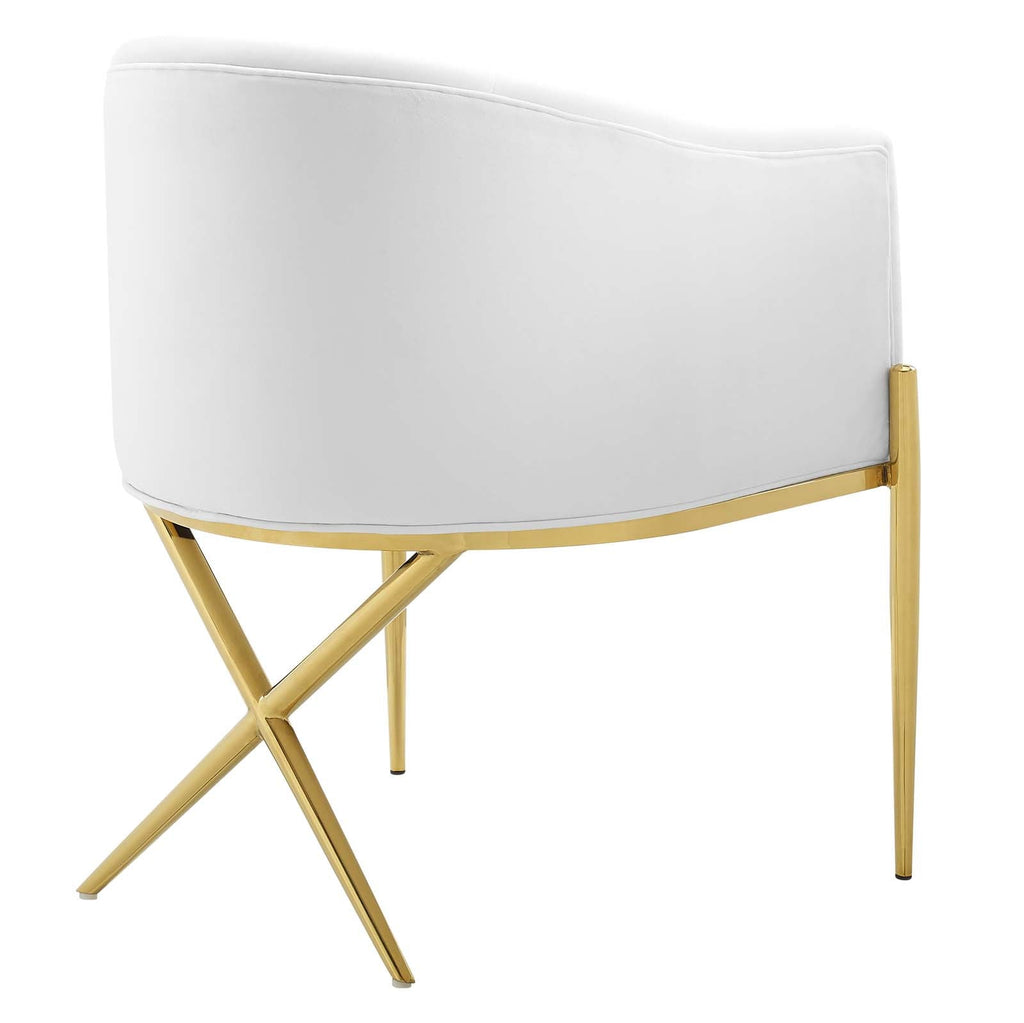 Savour Tufted Performance Velvet Accent Dining Armchair by Modway
