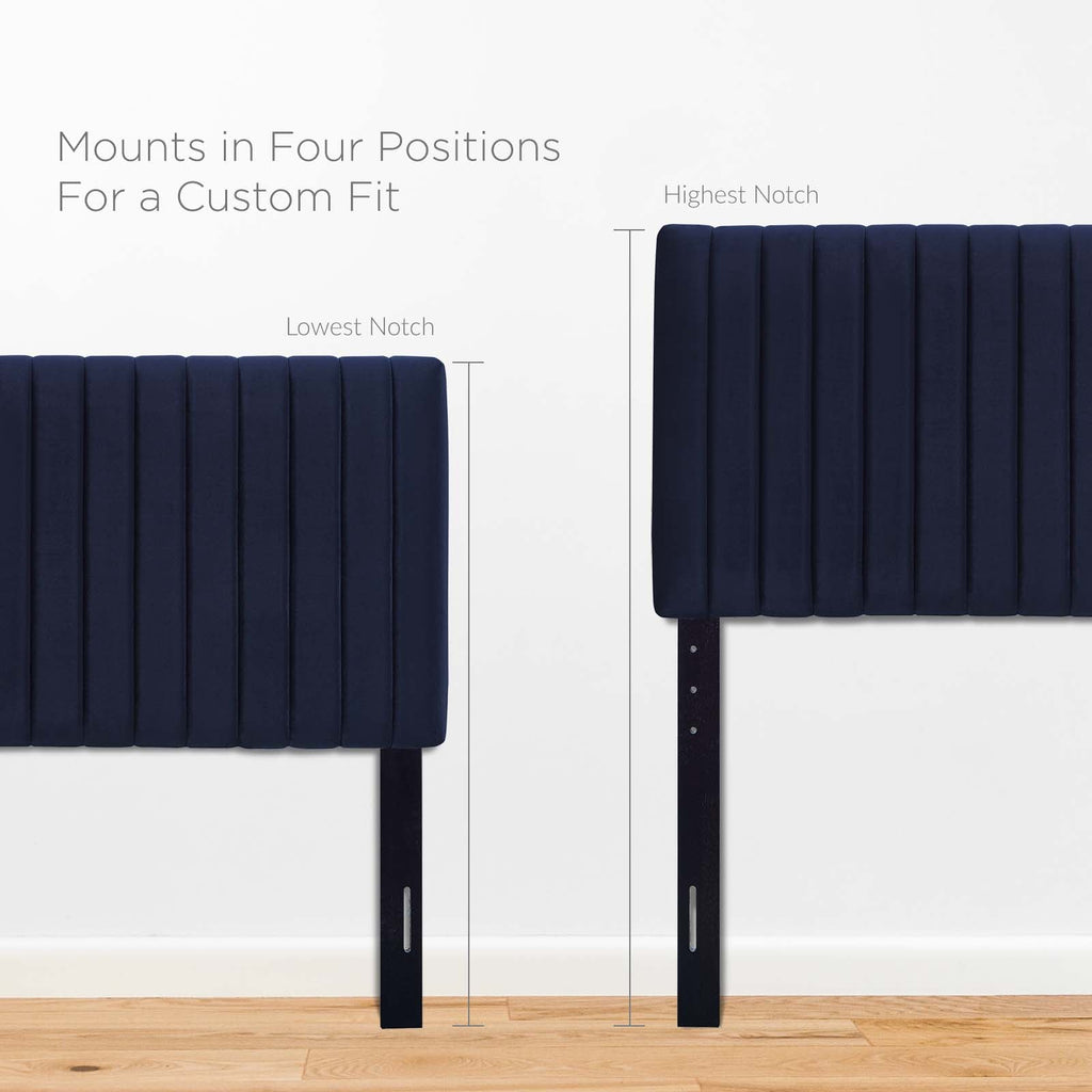 Keira Performance Velvet Twin Headboard by Modway