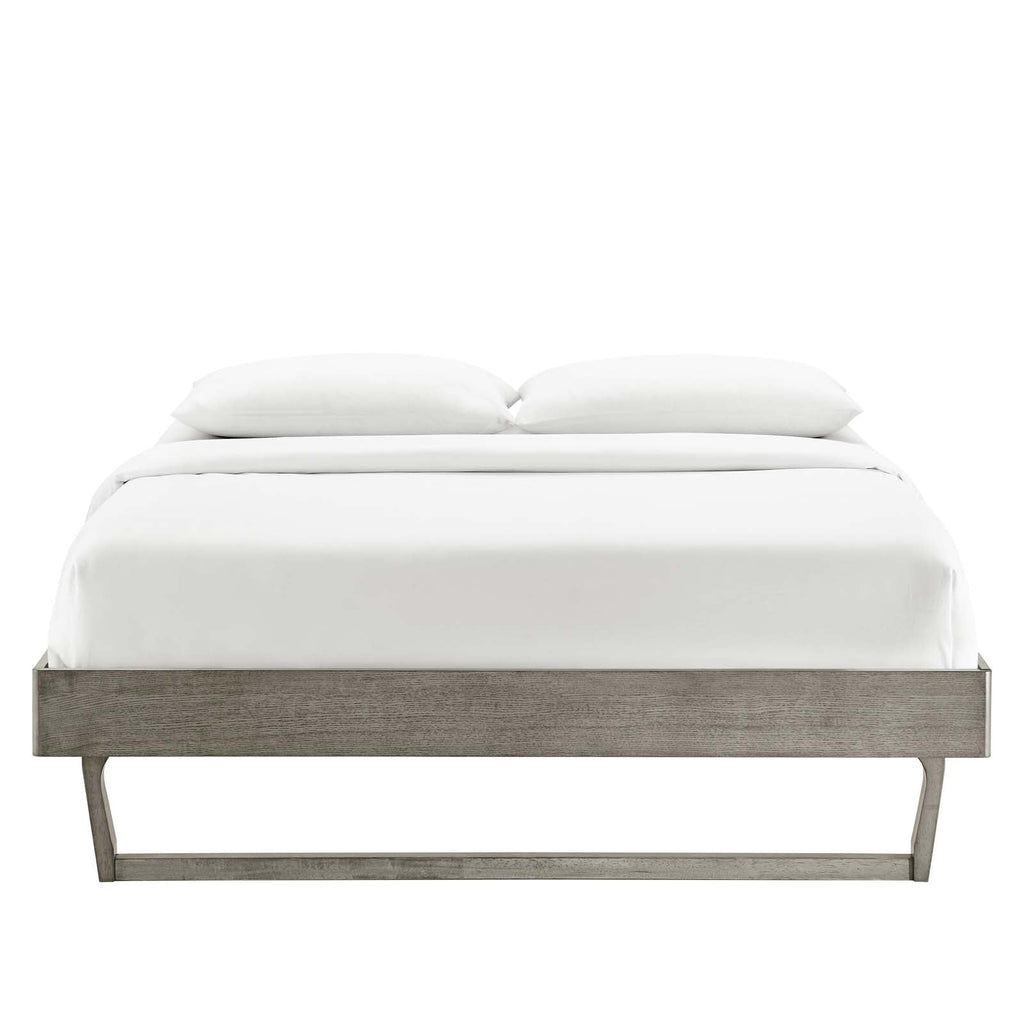 Billie Wood Queen Platform Bed Frame by Modway