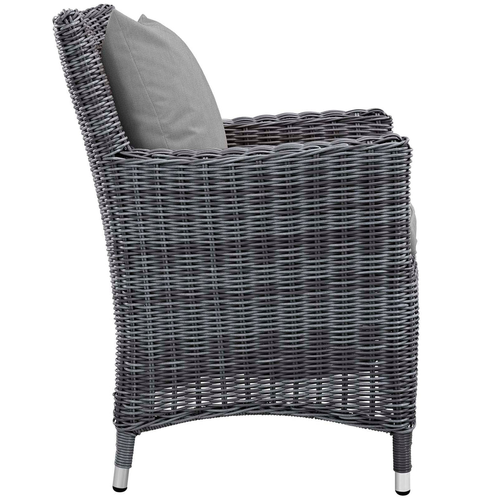 Summon 4 Piece Outdoor Patio Sunbrella¨ Dining Set by Modway