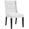 Baronet Button Tufted Vegan Leather Dining Chair by Modway