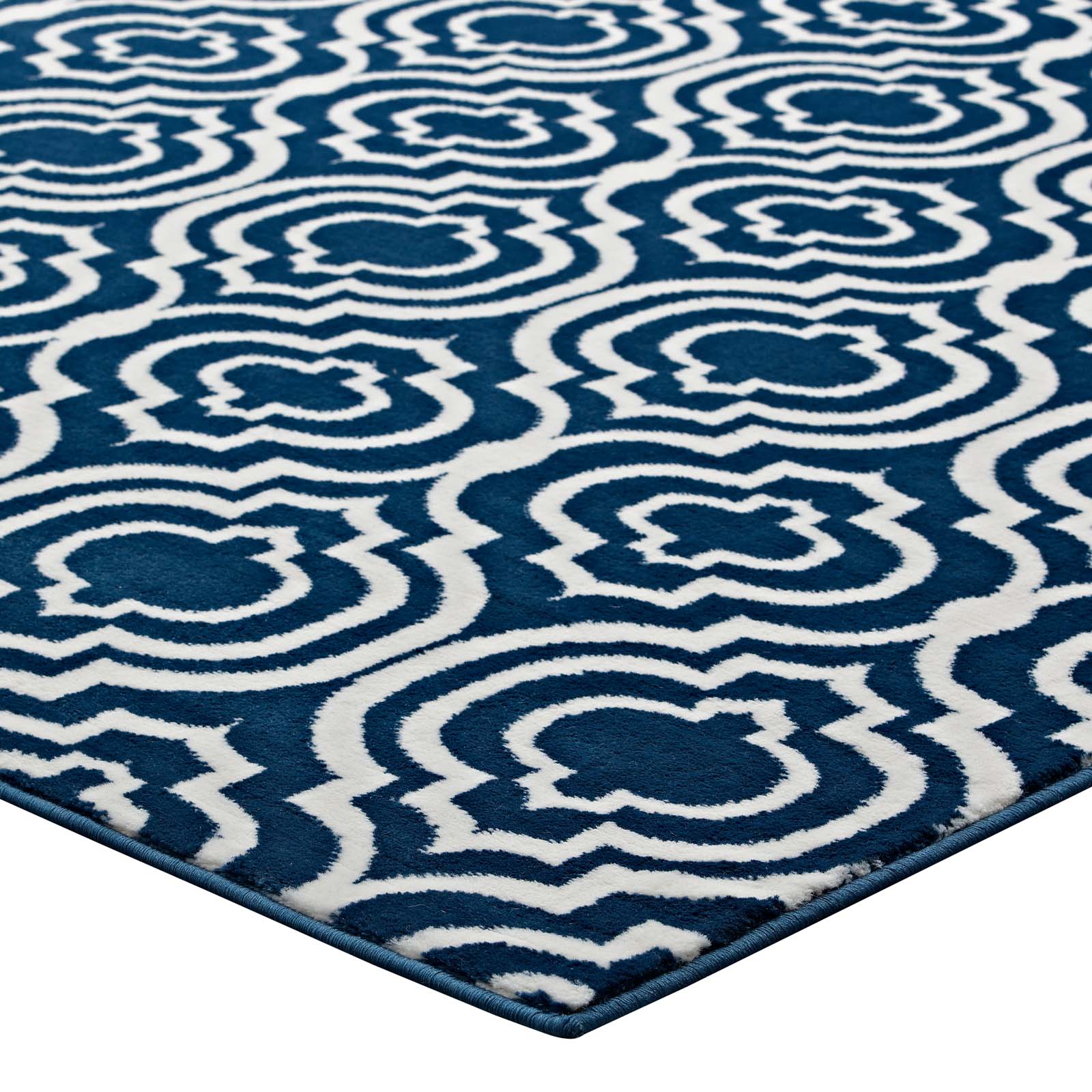 Frame Transitional Moroccan Trellis 5x8 Area Rug by Modway