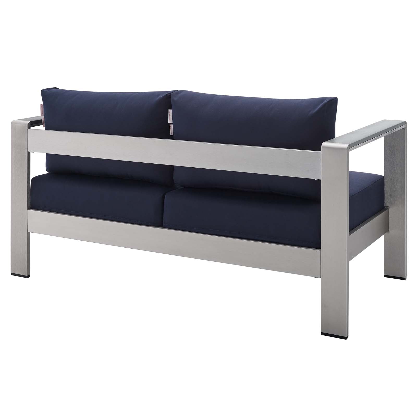 Shore 7 Piece Sunbrella¨ Fabric Outdoor Patio Aluminum Set by Modway