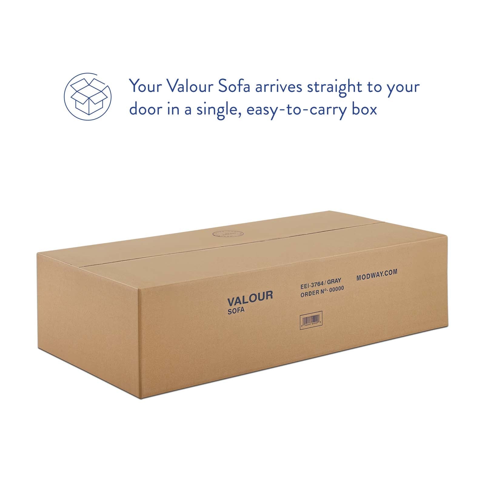 Valour Performance Velvet Sofa by Modway