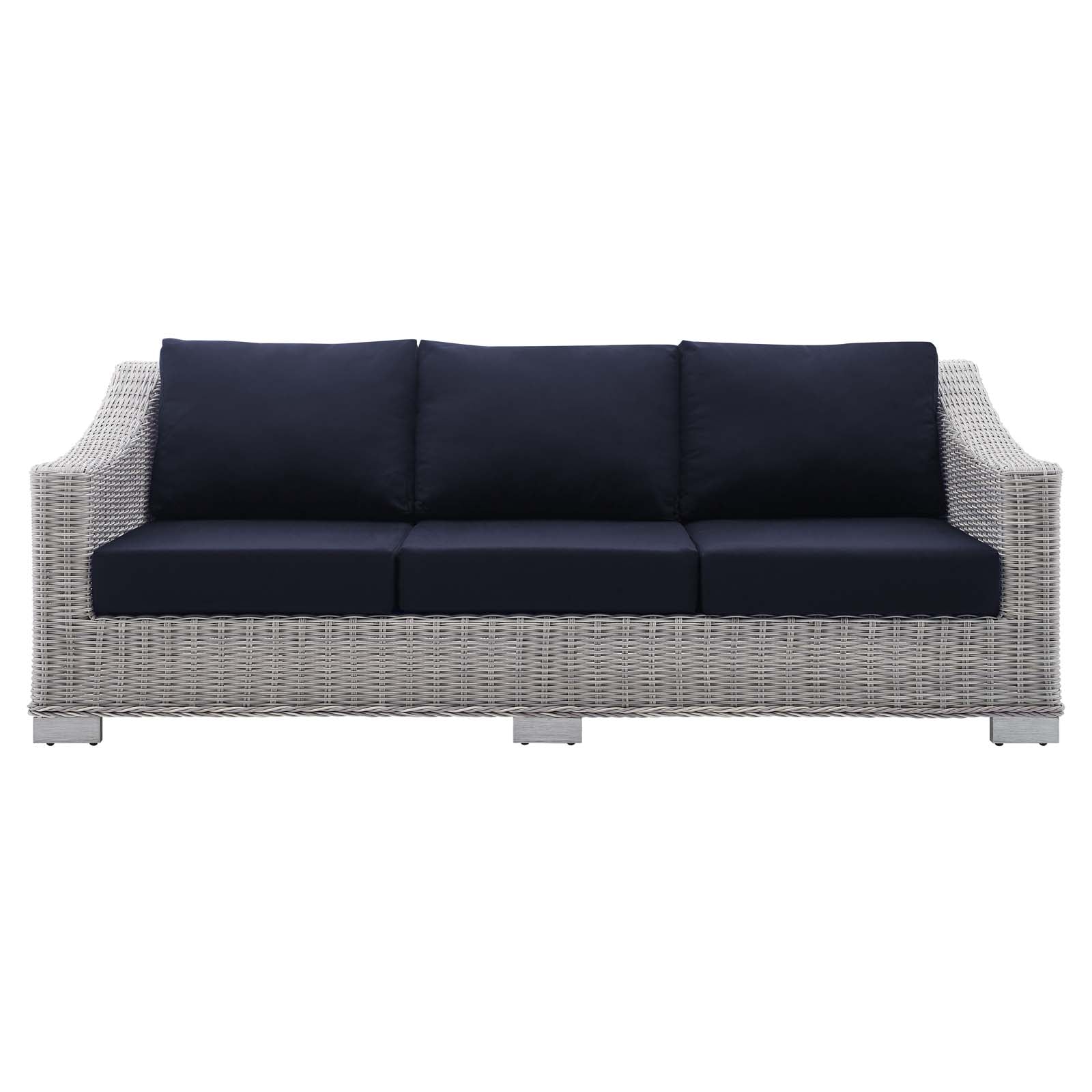 Conway Sunbrella¨ Outdoor Patio Wicker Rattan Sofa by Modway