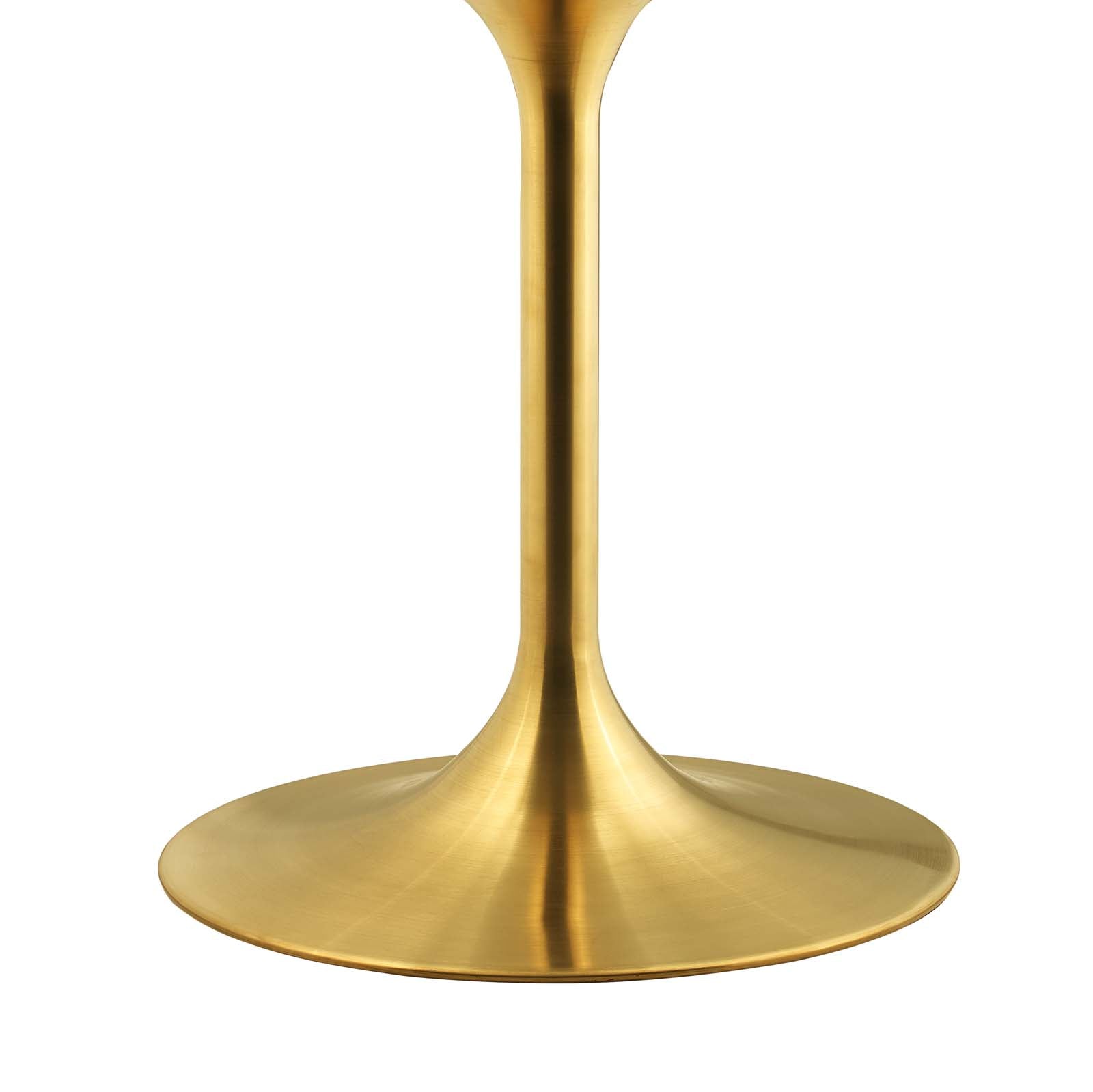Lippa 60" Round Faux Marble Dining Table by Modway