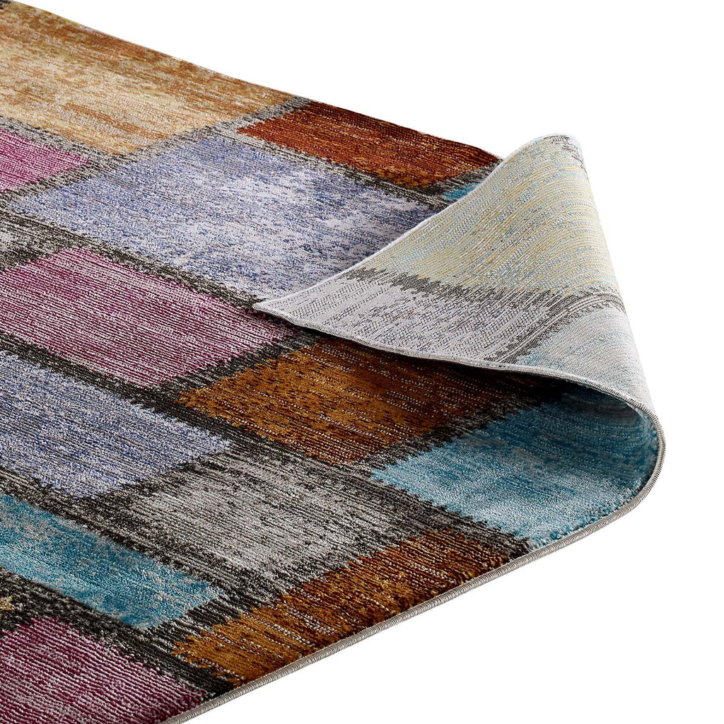Success Nyssa Abstract Geometric Mosaic 8x10 Area Rug by Modway