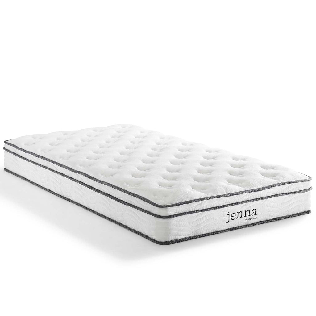 Jenna 8" Innerspring and Foam Twin Mattress by Modway