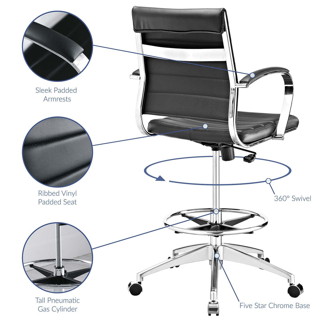 Jive Drafting Chair by Modway