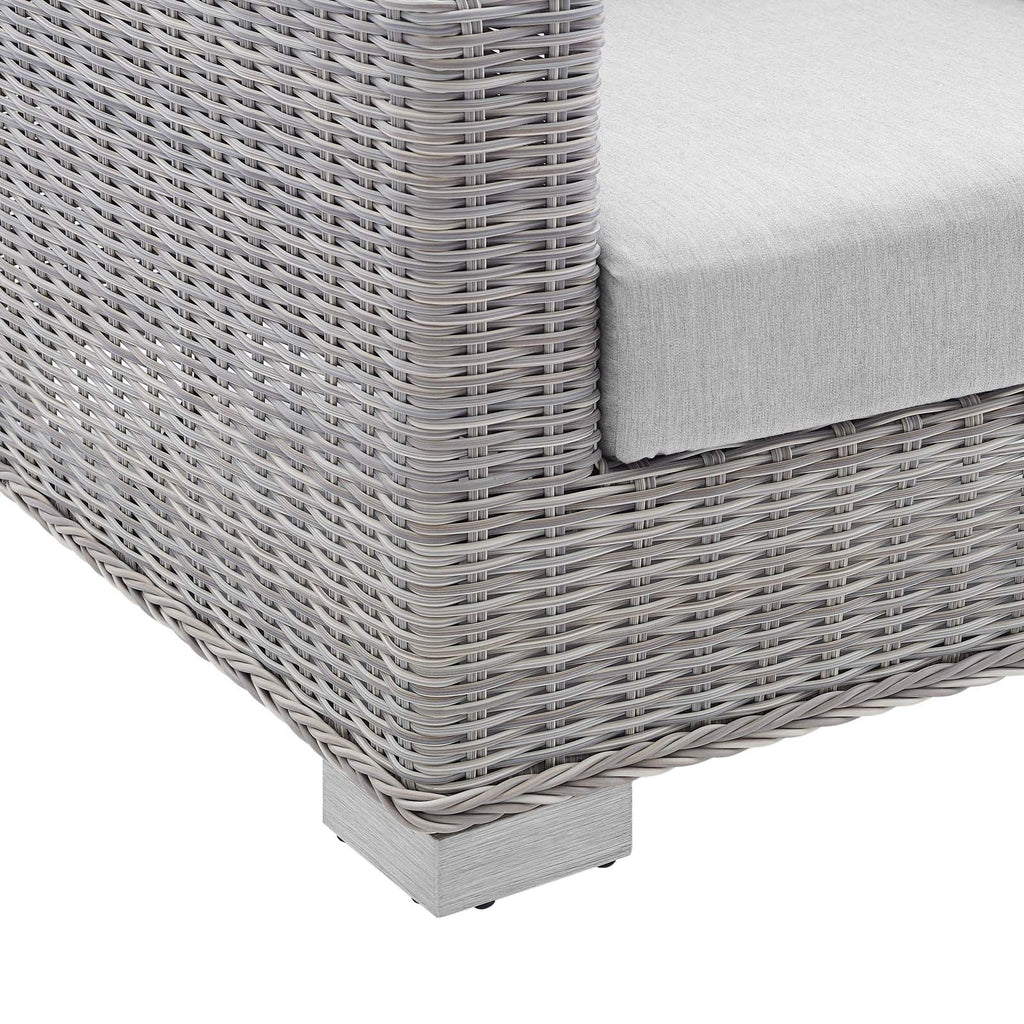 Conway Sunbrella¨ Outdoor Patio Wicker Rattan Sofa by Modway