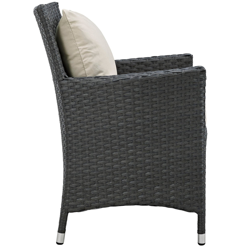 Sojourn 11 Piece Outdoor Patio Sunbrella¨ Dining Set by Modway