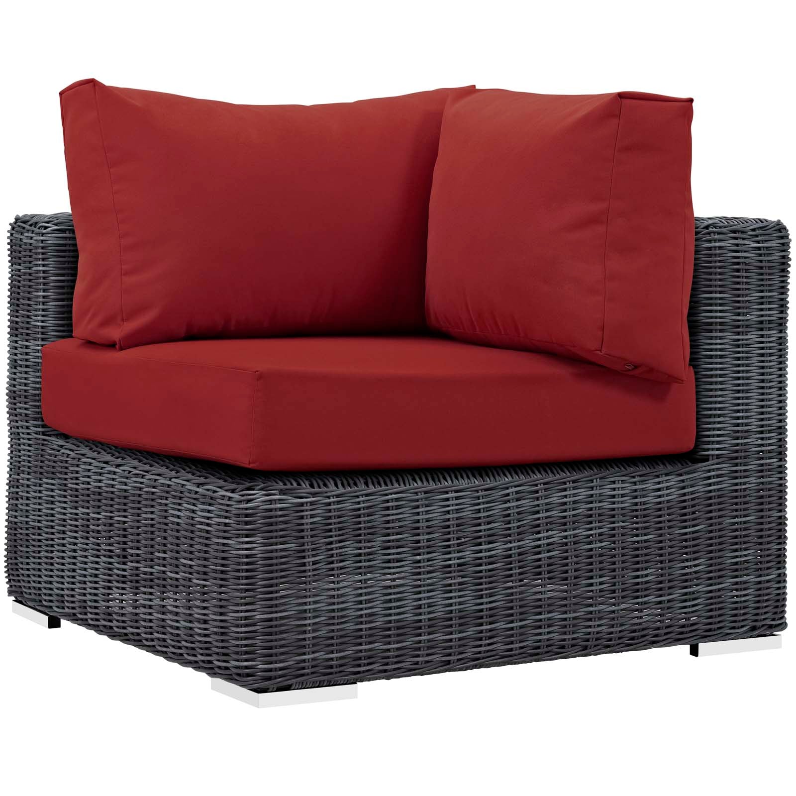 Summon 10 Piece Outdoor Patio Sunbrella¨ Sectional Set by Modway
