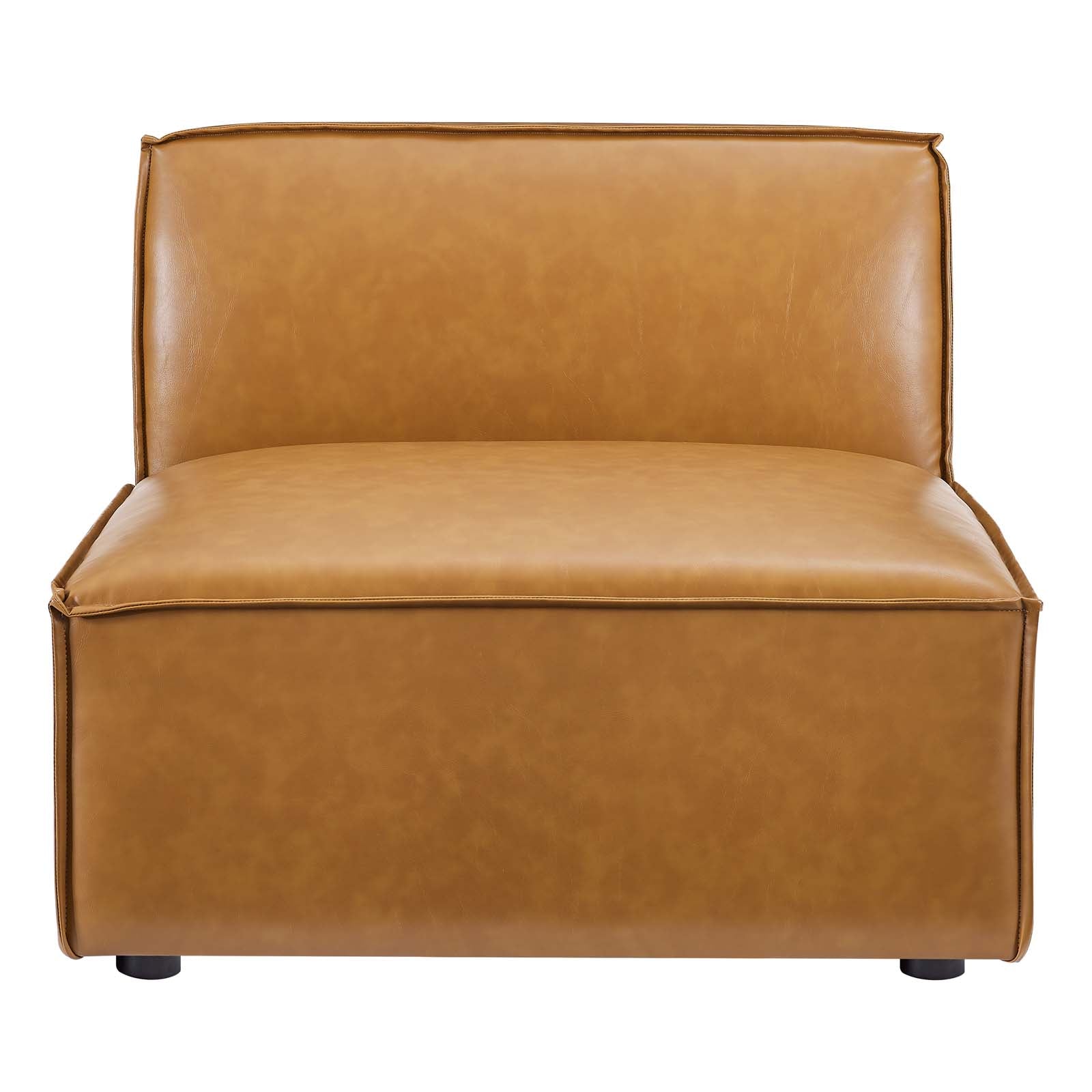 Restore 7-Piece Vegan Leather Sectional Sofa by Modway