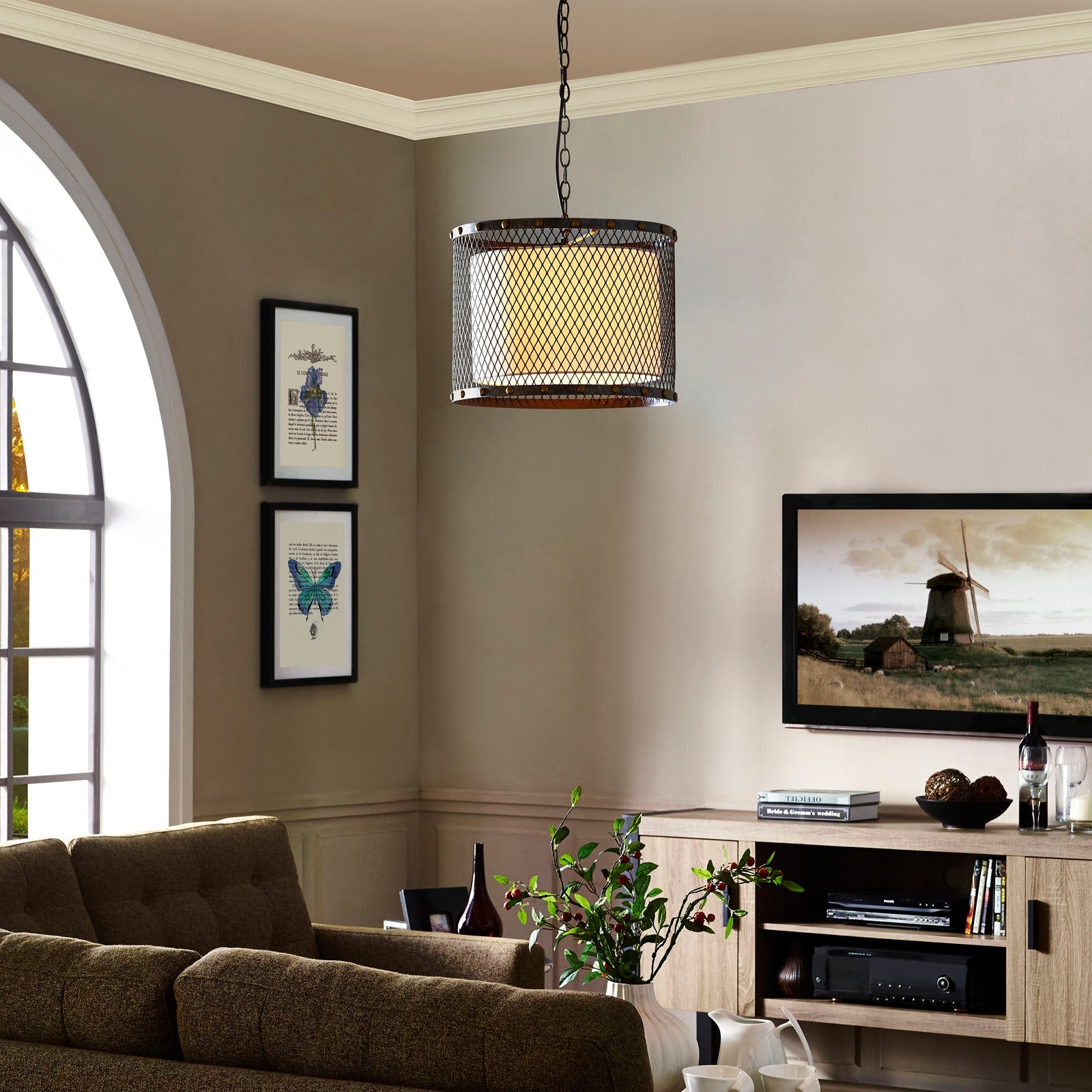 Fortune Chandelier by Modway