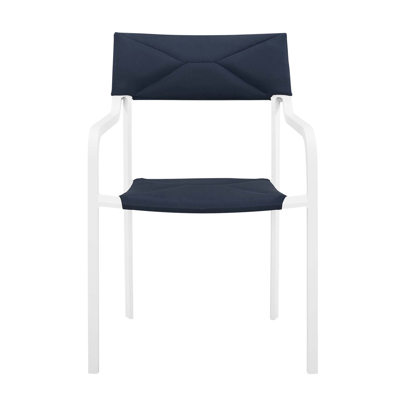 Raleigh Outdoor Patio Aluminum Armchair Set of 2 by Modway