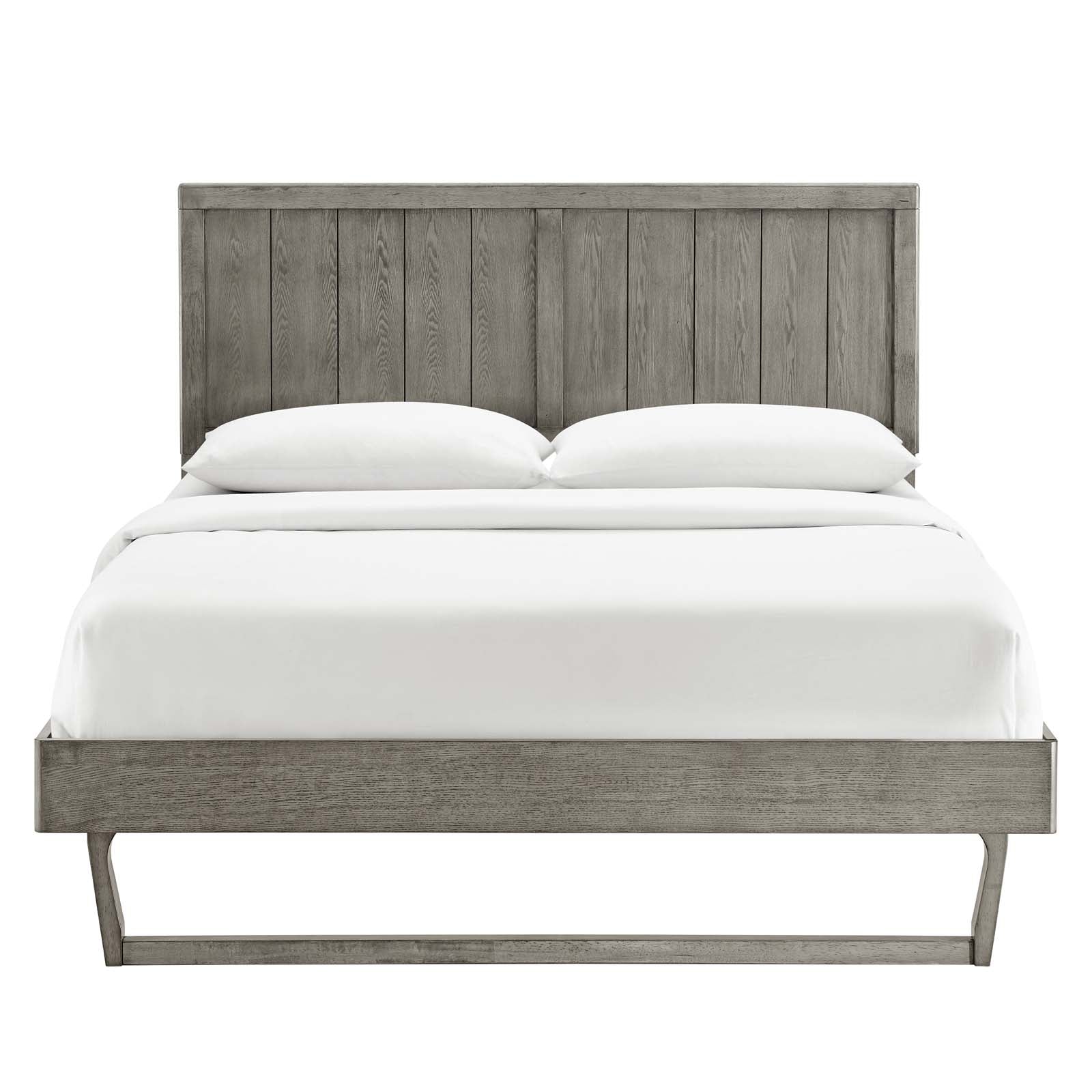 Alana Wood Twin Platform Bed With Angular Frame by Modway