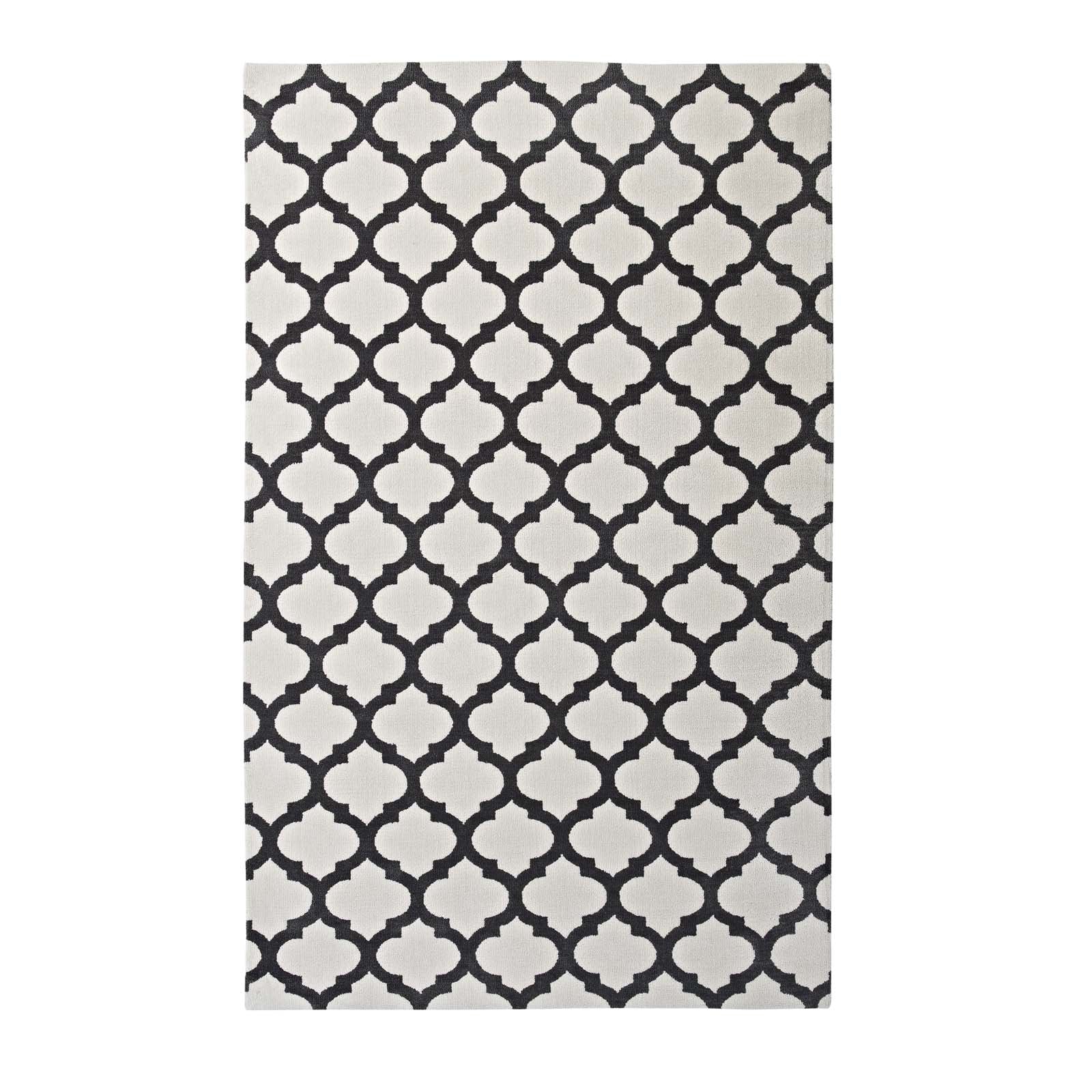 Lida Moroccan Trellis 8x10 Area Rug by Modway