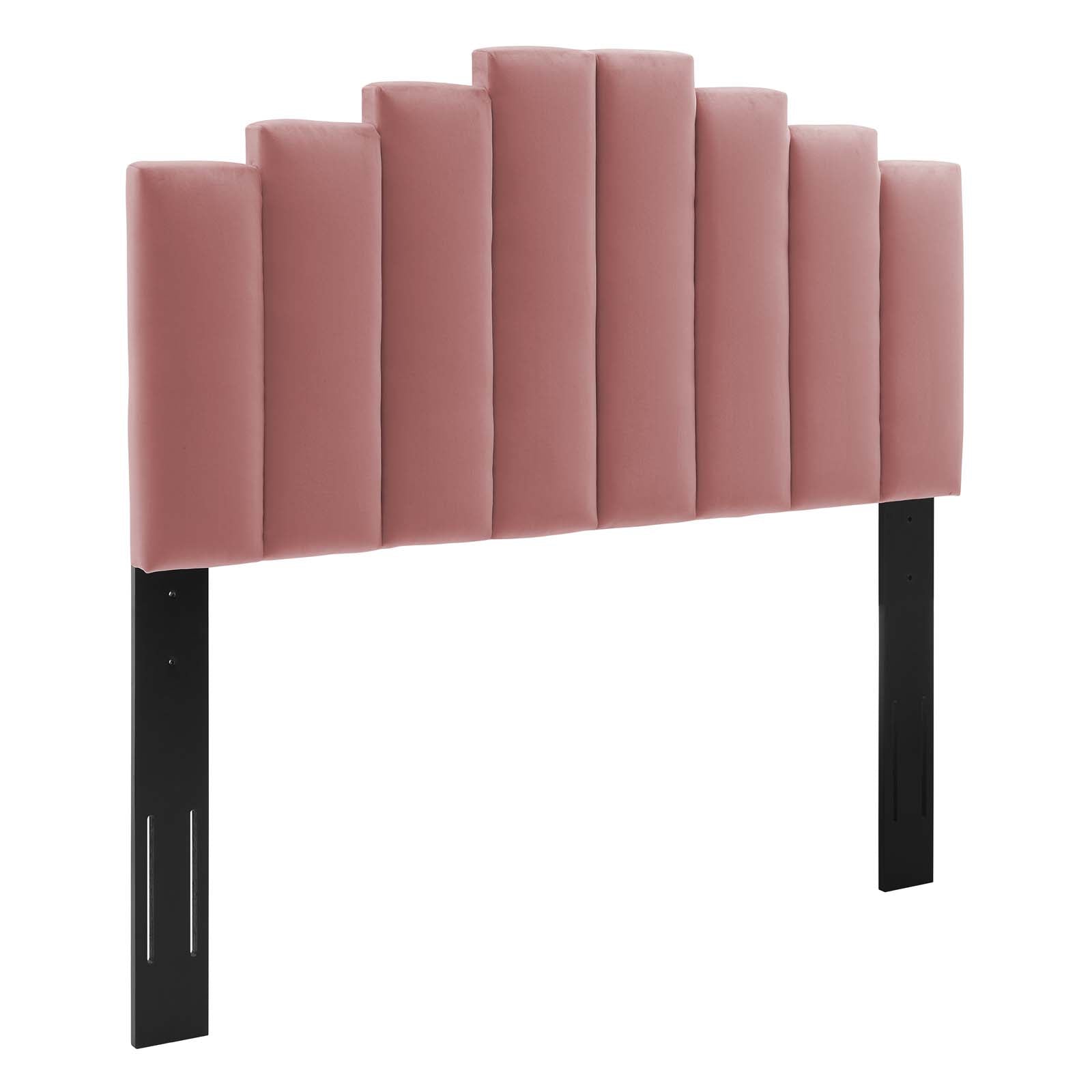 Elise Performance Velvet Twin Platform Bed by Modway