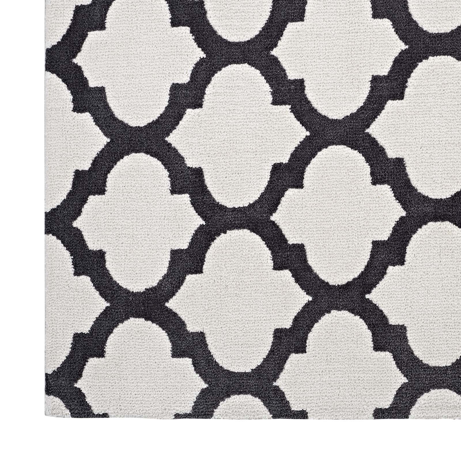 Lida Moroccan Trellis 5x8 Area Rug by Modway