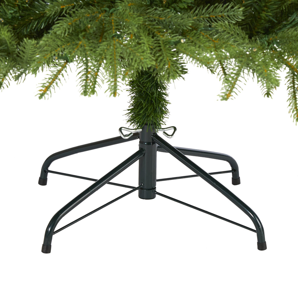 6' Vancouver Fir 'Natural Look' Artificial Christmas Tree w/ 350 Clear LED Light