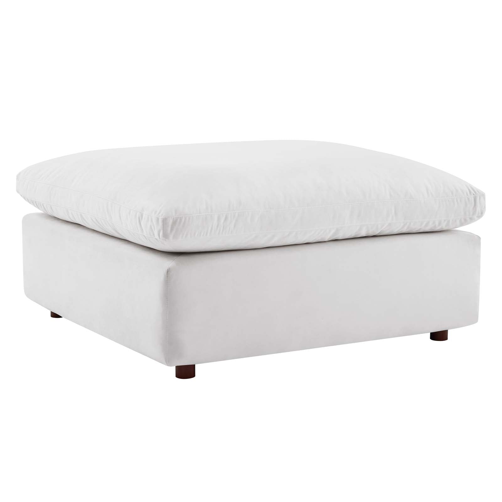 Commix 4-Piece Down Filled Overstuffed Performance Velvet Sectional Sofa by Modway