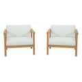 Bayport 2 Piece Outdoor Patio Teak Set by Modway