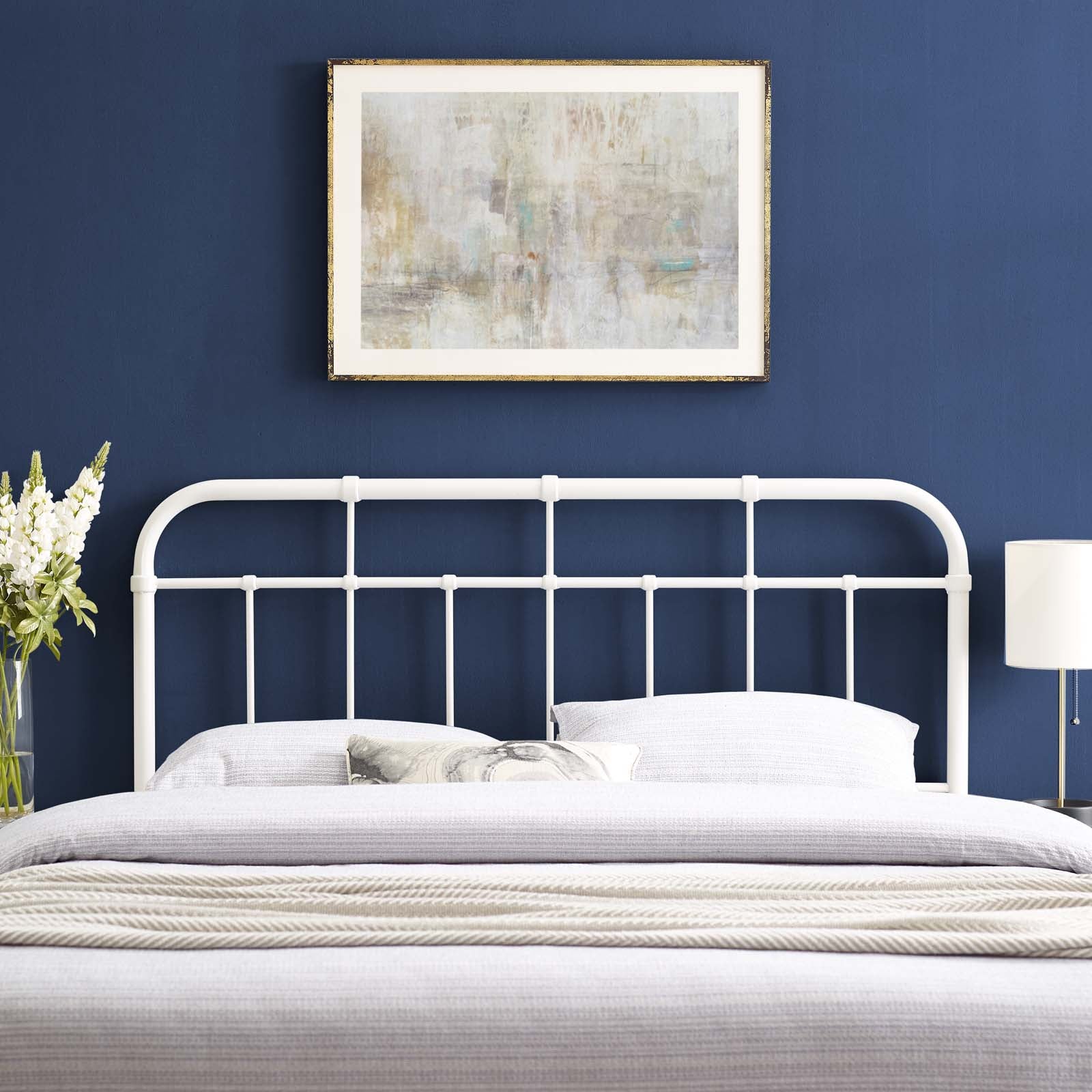 Alessia Metal Twin Headboard by Modway