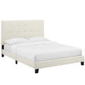 Melanie Tufted Button Upholstered Performance Velvet Full Platform Bed by Modway
