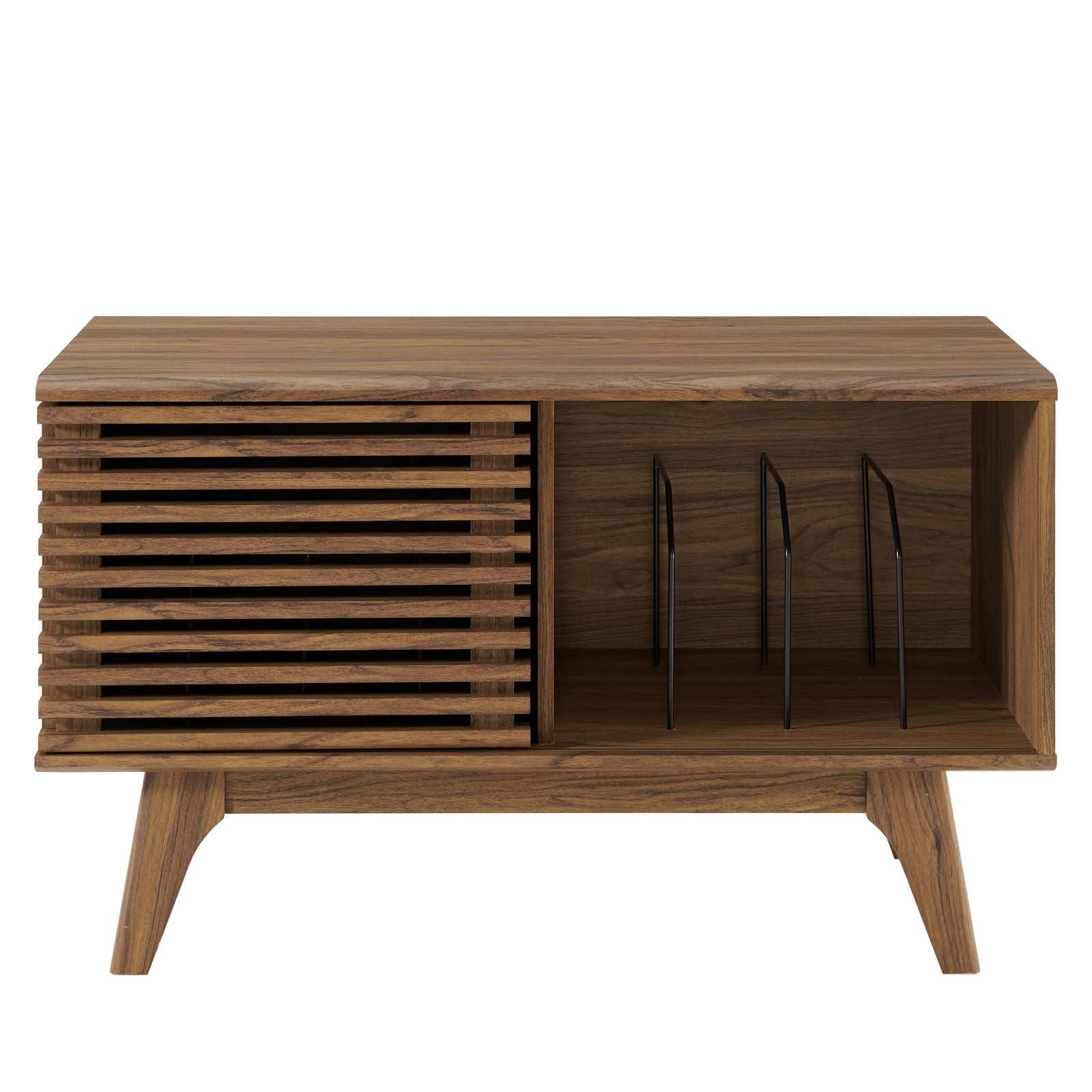 Render Vinyl Record Display Stand by Modway