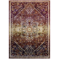 Success Kaede Transitional Distressed Vintage Floral Vintage Medallion 5x8 Area Rug by Modway