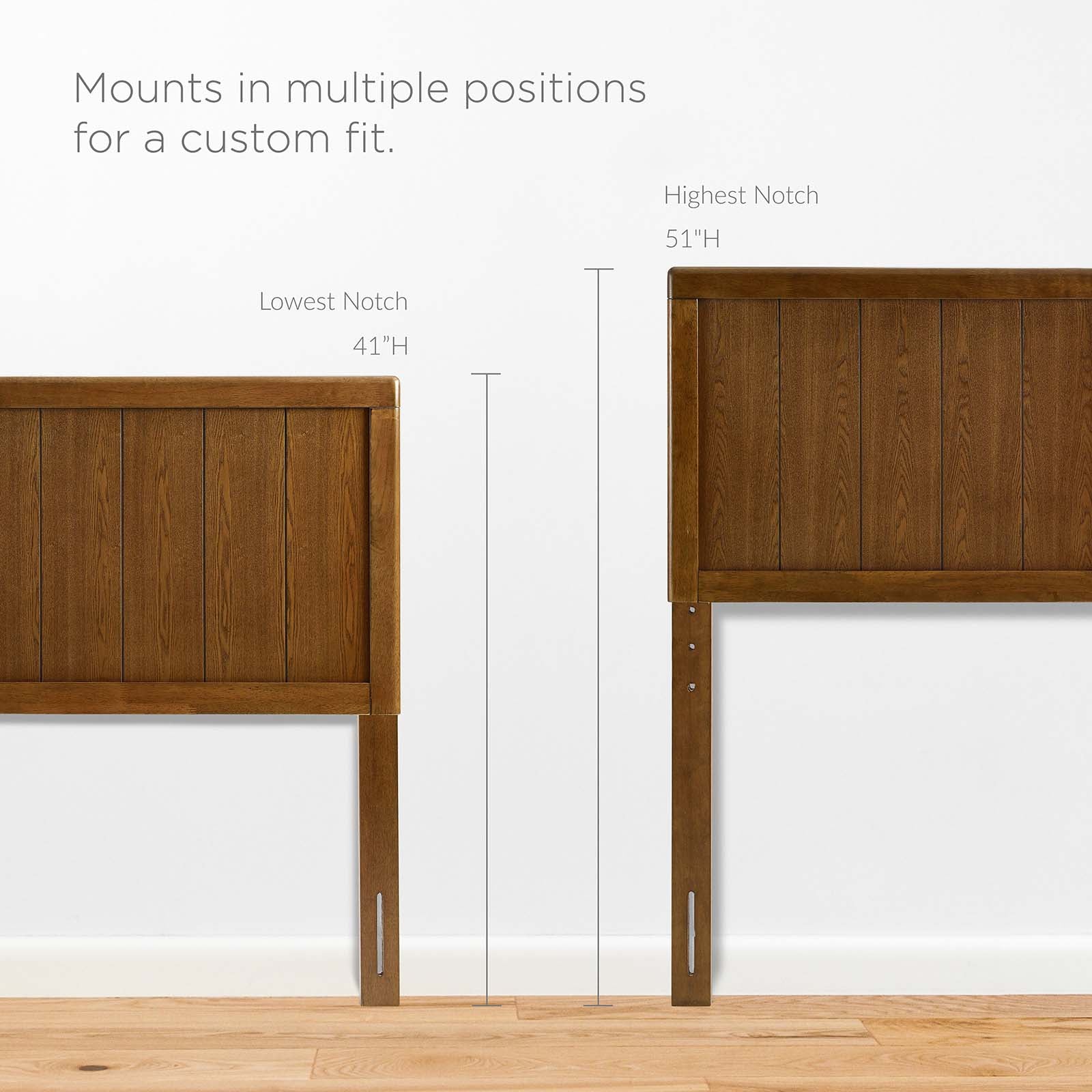 Robbie Wood Full Headboard by Modway