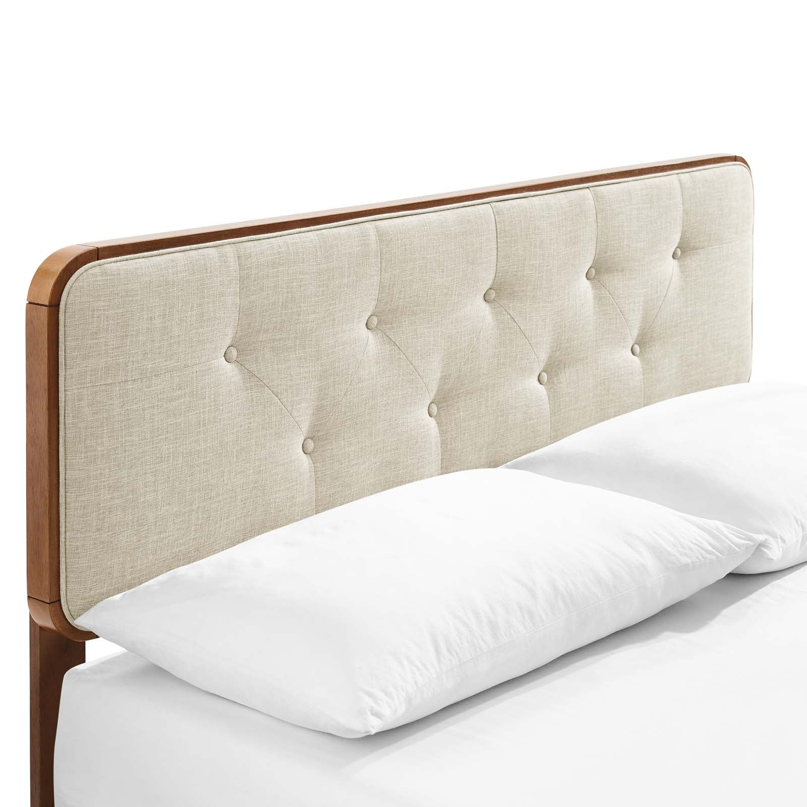 Bridgette Wood Full Platform Bed With Angular Frame by Modway