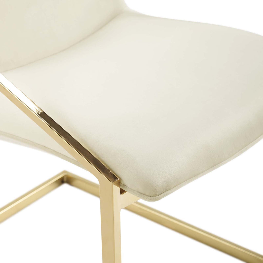Pitch Performance Velvet Dining Armchair by Modway