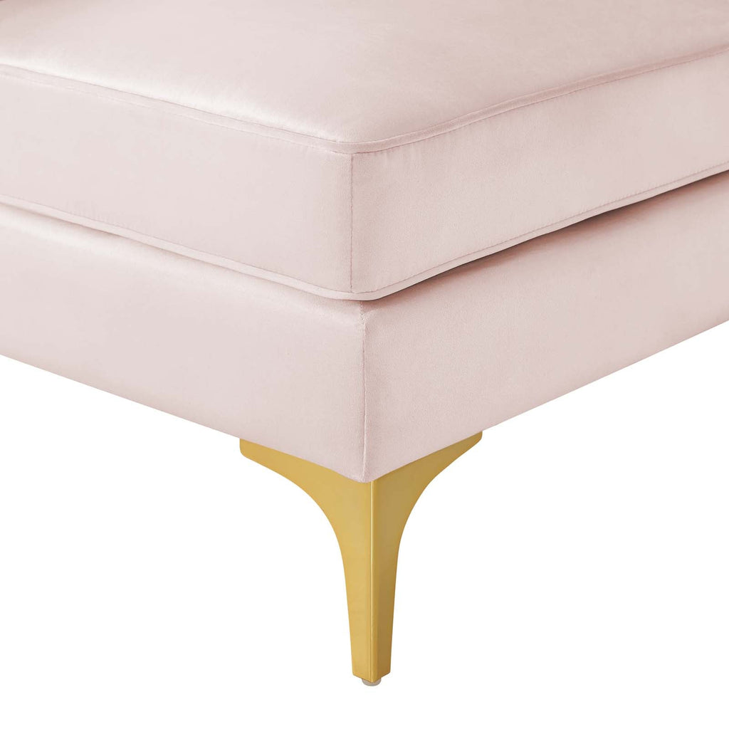 Triumph Channel Tufted Performance Velvet Loveseat by Modway