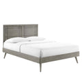 Marlee Wood Twin Platform Bed With Splayed Legs by Modway