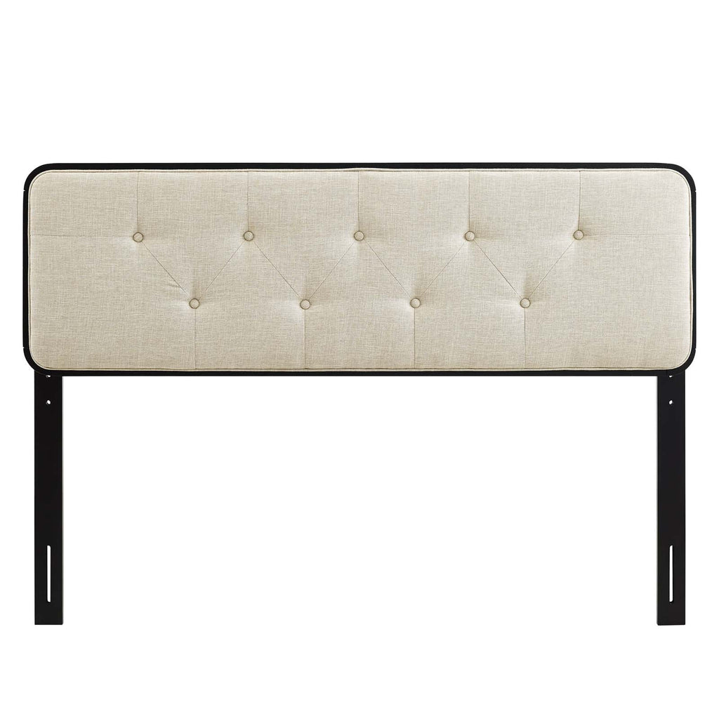 Collins Tufted Fabric and Wood Queen Headboard by Modway