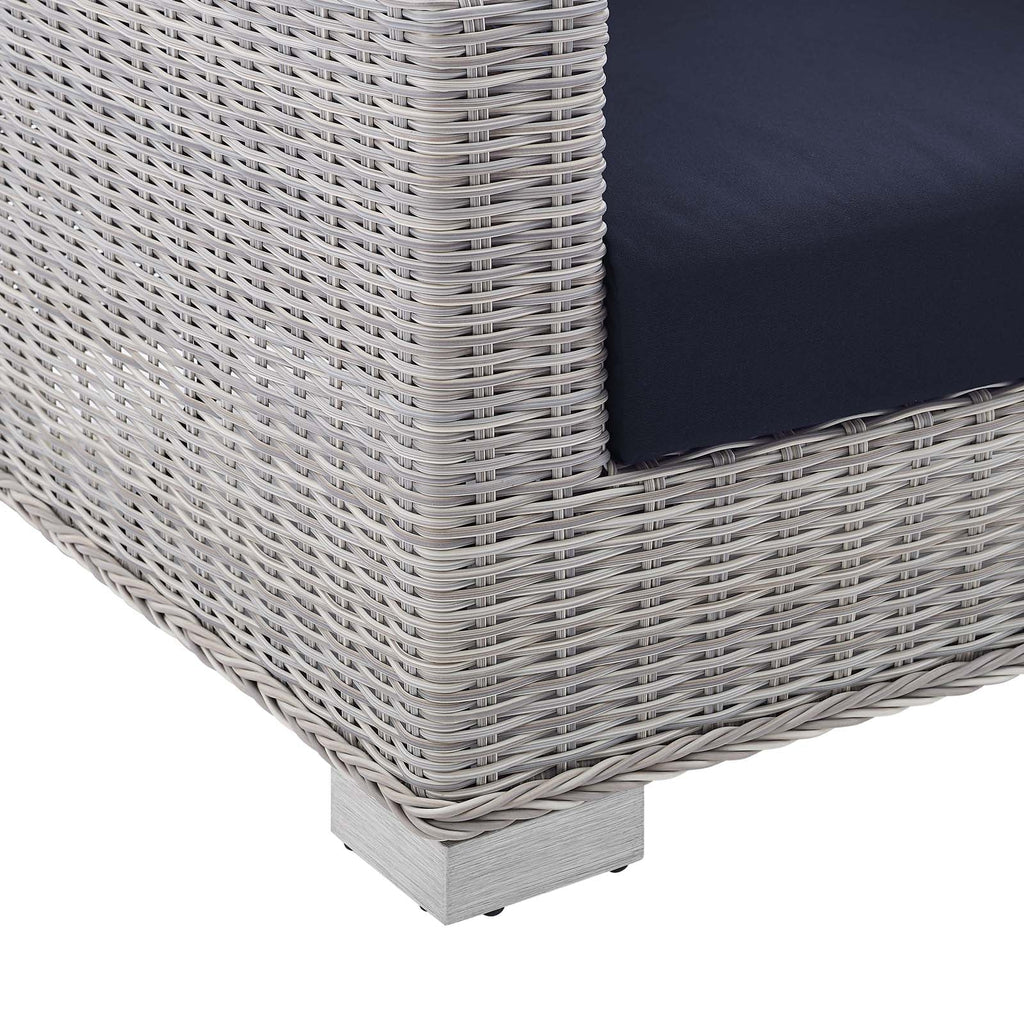 Conway Sunbrella¨ Outdoor Patio Wicker Rattan Sofa by Modway