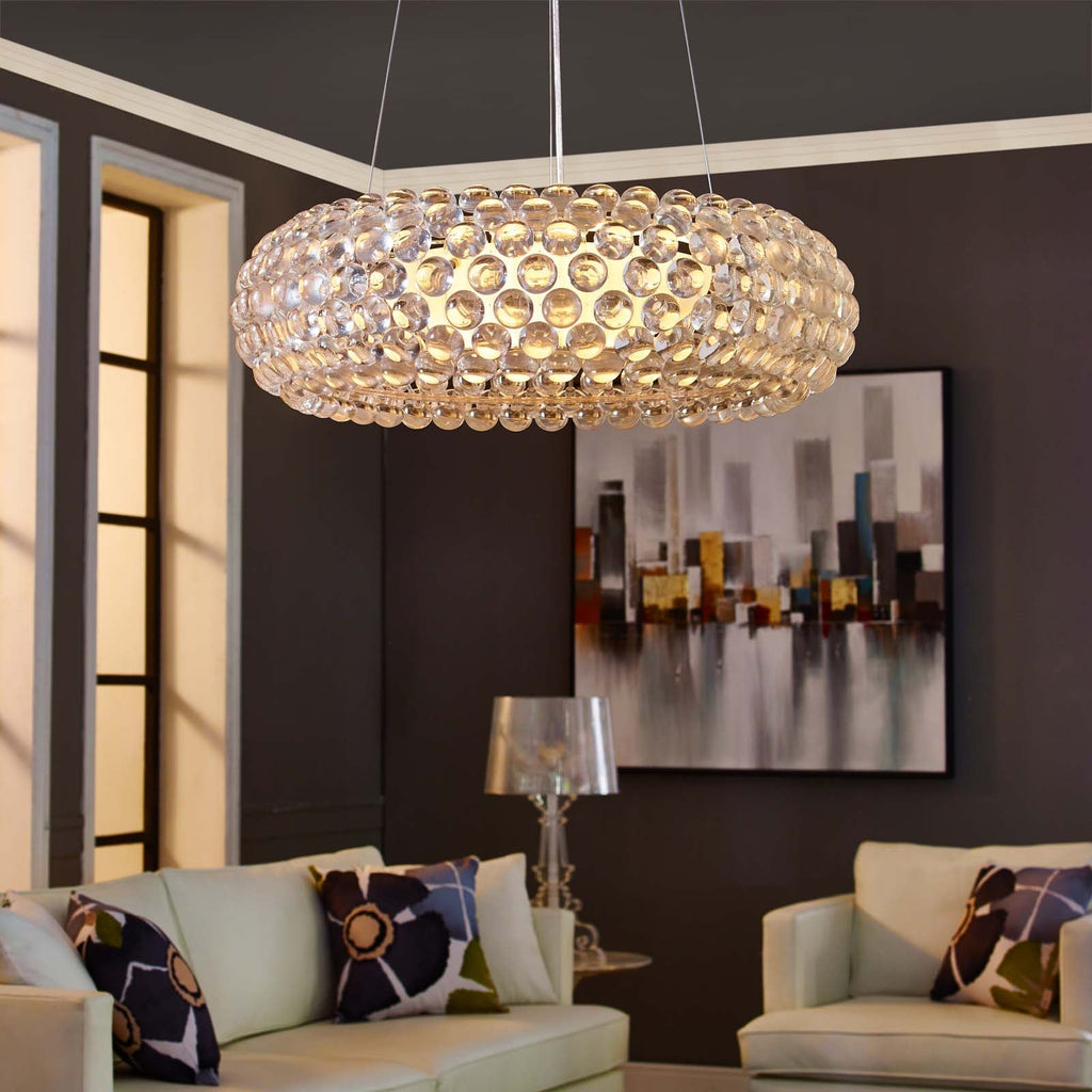 Halo 25" Pendant Chandelier by Modway