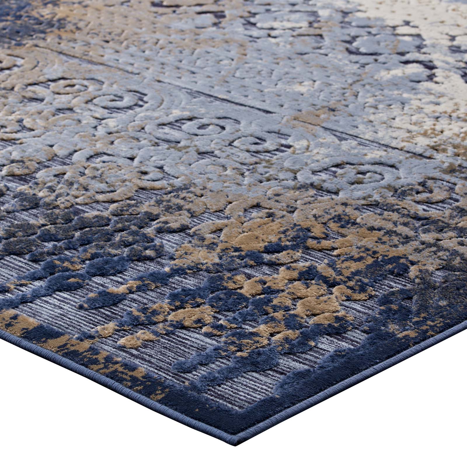 Kalene Distressed Vintage Turkish 5X8 Area Rug by Modway