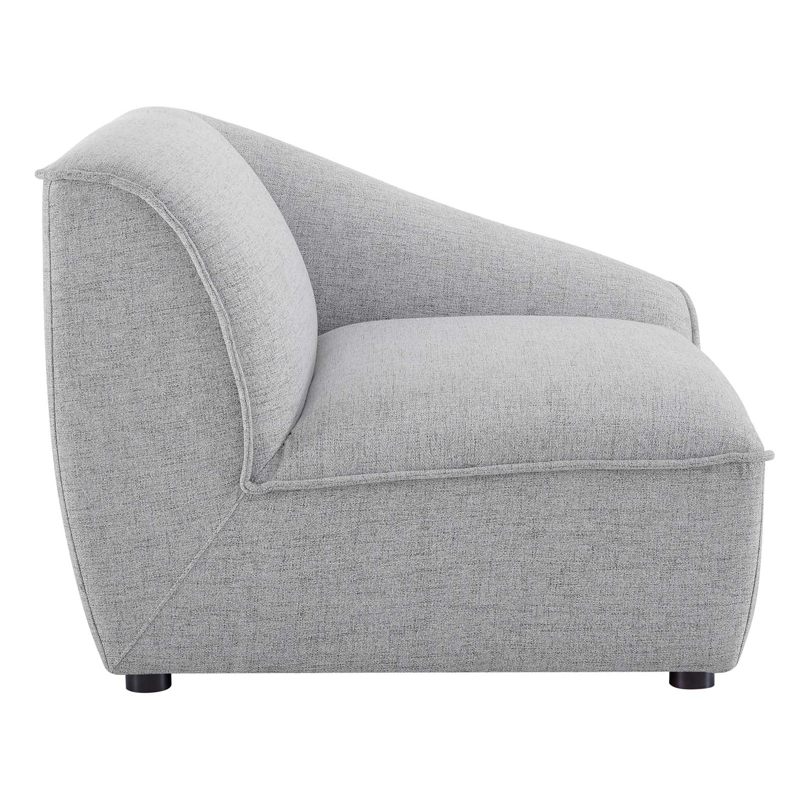 Comprise 4-Piece Sofa in Light Gray