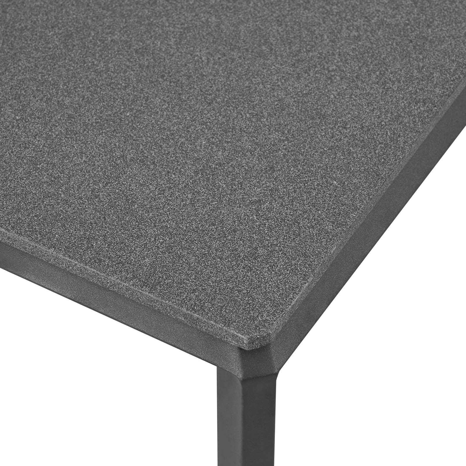 Riverside Aluminum Outdoor Patio Coffee Table by Modway